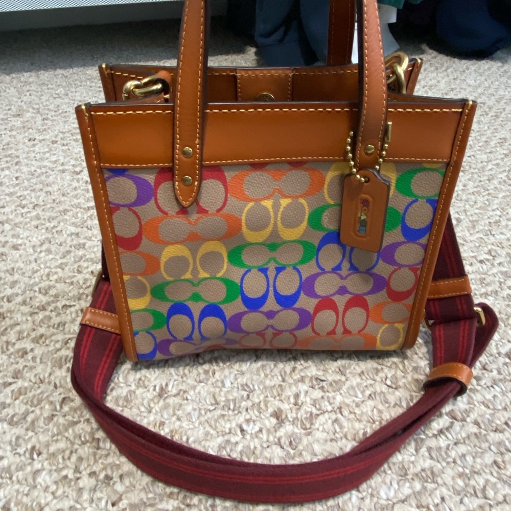 Coach 2021 collection Pride Bag with adjustable strap